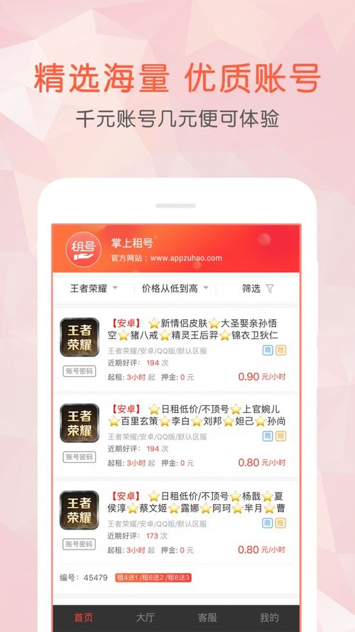 租号网站,游戏账号共享的新趋势(图4) 租号网站,游戏账号共享的新趋势(图4)
