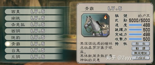 真三国无双5马的品质,真三国无双5马的品质解析(图2) 真三国无双5马的品质,真三国无双5马的品质解析(图2)