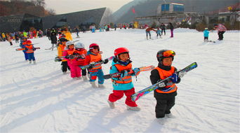 幼儿游戏滑雪,废旧材料变奏的冬季欢乐之旅(图3)