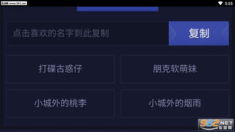 游戏取名软件,揭秘游戏取名软件的神奇魅力(图3)