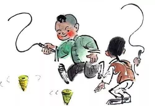 抽陀螺游戏,抽陀螺游戏的魅力与传承(图3)