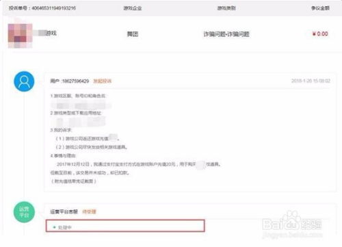 游戏投诉怎么举报,全面解析举报流程与途径(图2) 游戏投诉怎么举报,全面解析举报流程与途径(图2)