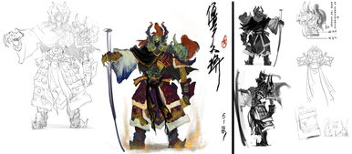 游戏原画设定,塑造虚拟世界的视觉艺术之旅(图2) 游戏原画设定,塑造虚拟世界的视觉艺术之旅(图2)