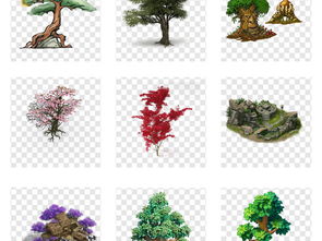 游戏植物素材(图1) 游戏植物素材(图1)