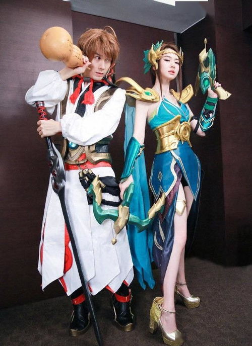 游戏cos双人,演绎梦幻角色(图1) 游戏cos双人,演绎梦幻角色(图1)