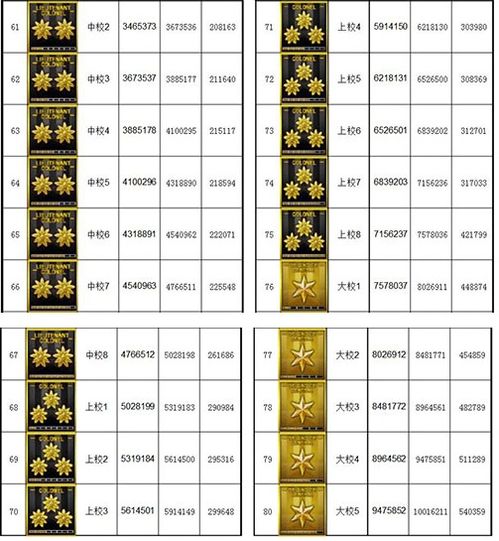 军衔游戏名(图3) 军衔游戏名(图3)