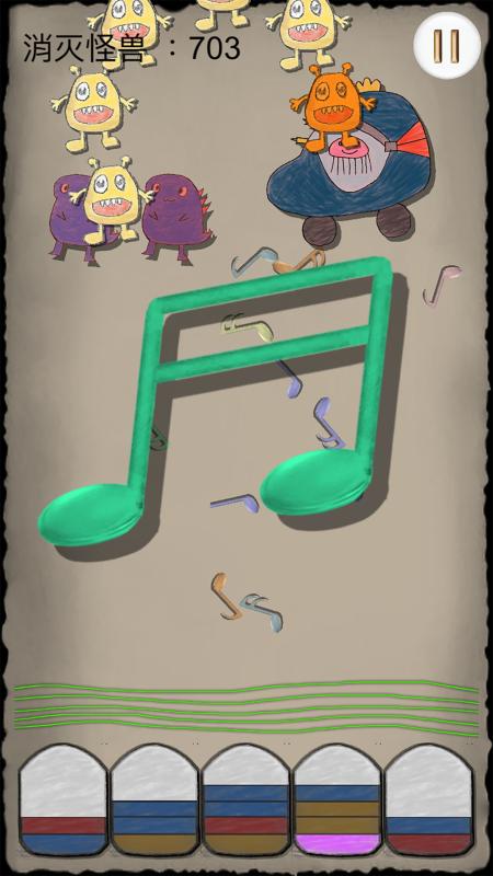 音符跳跳游戏,音乐节奏挑战之旅(图3)