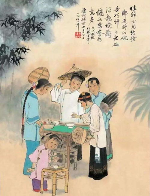 玩乞巧游戏,揭秘古代乞巧游戏的魅力与智慧(图3)