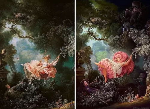 游戏名画,穿越时空的视觉盛宴(图2) 游戏名画,穿越时空的视觉盛宴(图2)