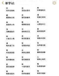 单字id游戏,解锁文字奥秘的奇幻之旅(图1)