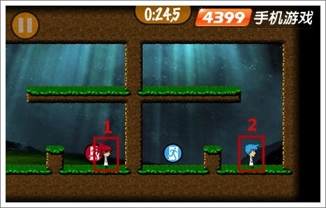 蓝色红色2个人玩的游戏,激情四溢的二人游戏竞技场(图3)