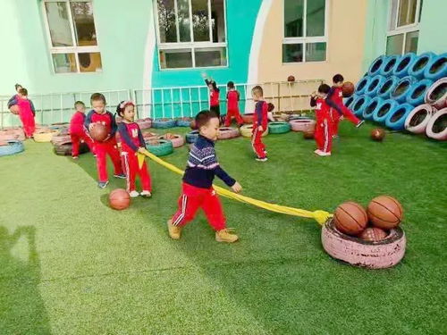 大班体育游戏室外游戏,活力四溢的欢乐时光(图2)