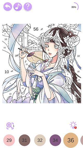 涂色游戏少女,色彩斑斓的童年回忆(图2) 涂色游戏少女,色彩斑斓的童年回忆(图2)
