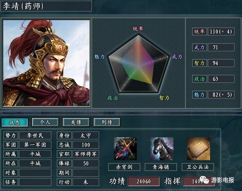 李靖游戏,智慧与勇气的化身(图2) 李靖游戏,智慧与勇气的化身(图2)