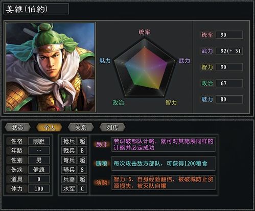 游戏姜维传,三国英雄的忠诚与智谋(图3) 游戏姜维传,三国英雄的忠诚与智谋(图3)