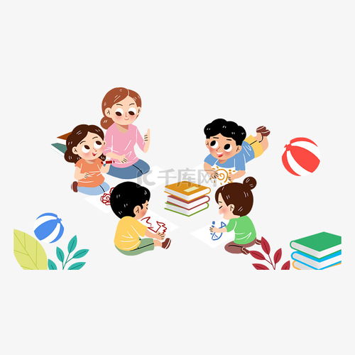 小孩玩游戏简笔画,简笔画中的游戏世界(图3)