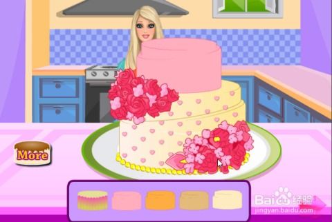 芭比制作草莓蛋糕游戏,甜蜜烘焙之旅(图2) 芭比制作草莓蛋糕游戏,甜蜜烘焙之旅(图2)
