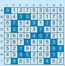 数独游戏题目初级,初级挑战等你来战(图2)