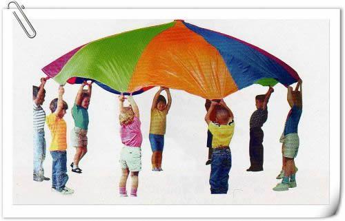 彩虹伞游戏目标,培养团队协作与策略思维的欢乐之旅(图1)