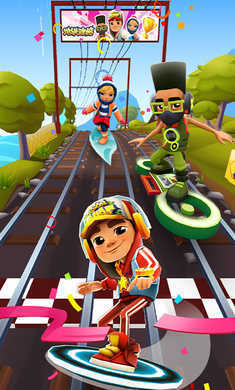 地铁跑酷开始游戏,穿梭都市的极限挑战(图1)