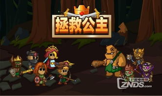 勇士解救公主的游戏,勇闯魔境解救公主(图1)